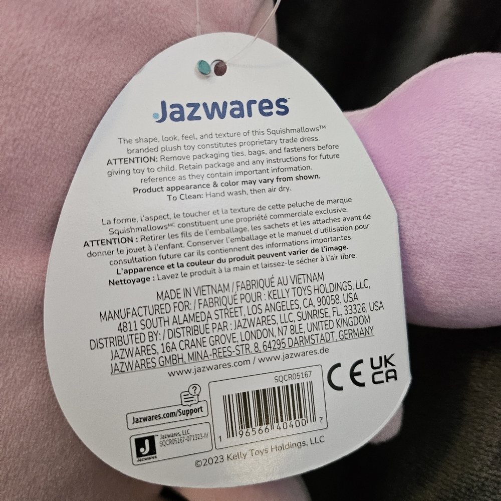 Cosmina the Crab 12inch Squishmallow NWT - Picture 2 of 2